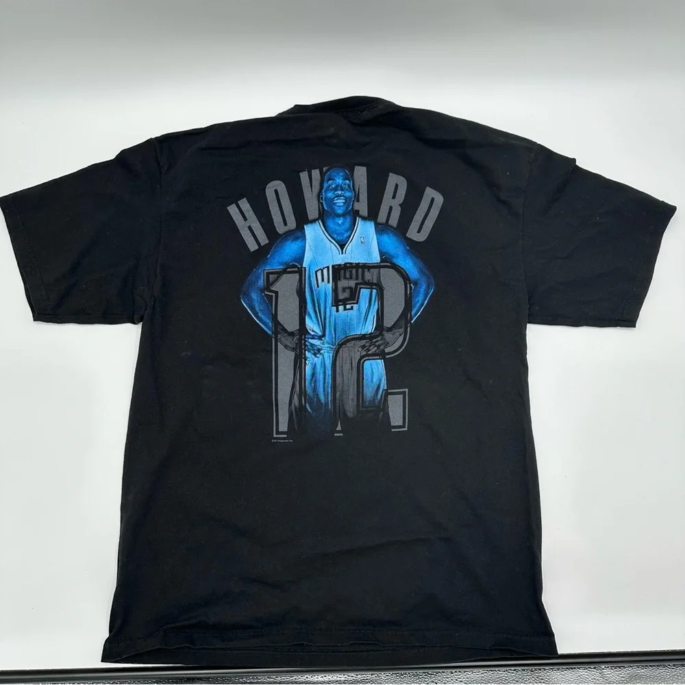 Majestic 2000s Men’s XL Dwight Howard Orlando Magic Graphic T-shirt Back Hit NBA